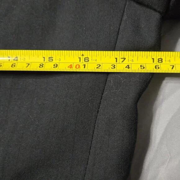 Zara Size 36 Mens Black Suit Blazer Coat - Picture 7 of 8